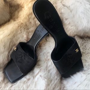 Auth. Vintage Chanel Mule Size 38